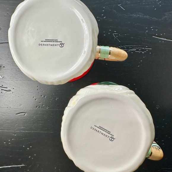 SET-2, VINTAGE, DEPT. 56, SANTA CRUISE TOBY MUGS FROM THE ST. NICK GETAWAY COLL. - Picture 9 of 9